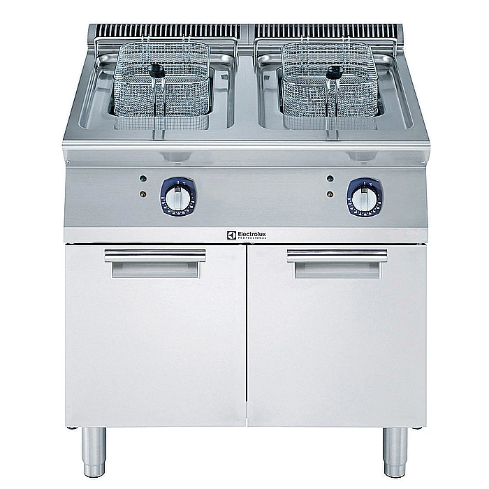Gamma cottura modulare<br>700XP Friggitrice monoblocco elettrica 15+15 litri - 2 vasche
