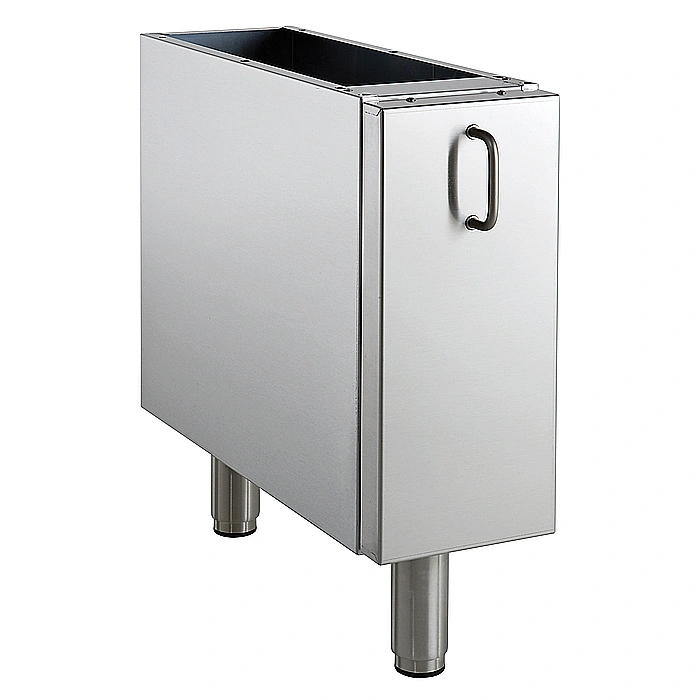 Gamma cottura modulare<br>700XP Base neutra 1/4 di modulo con casetto porta bottiglie