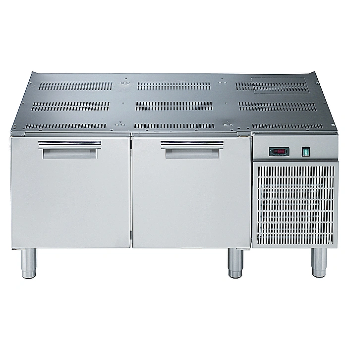 Gamma cottura modulare<br>Base refrigerata con 2 porte, -2+10°C, da 1200 mm, gas R290