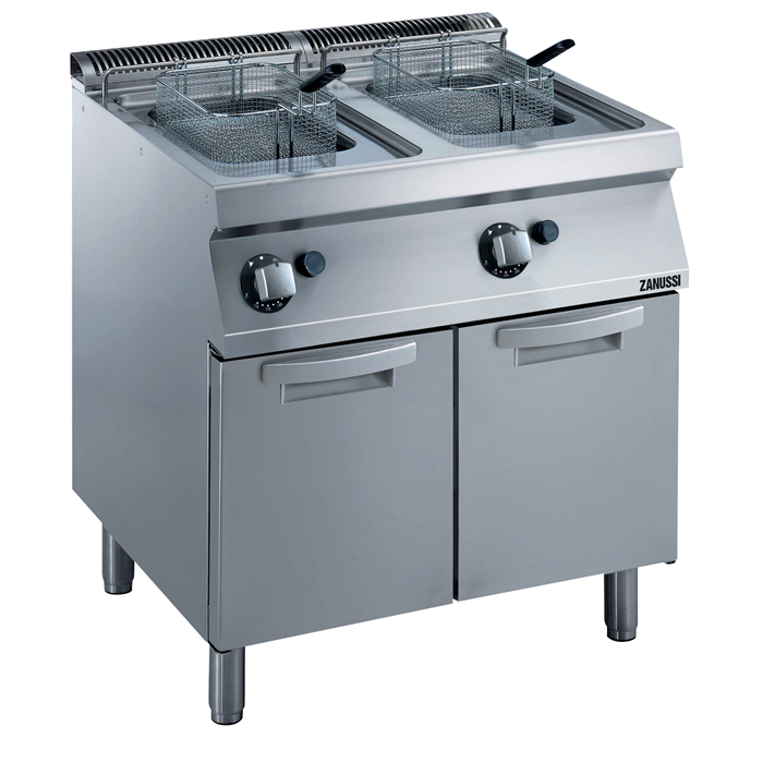 Gamma cottura modulare<br>EVO700 Friggitrice a gas 7+7 litri, 2 vasche