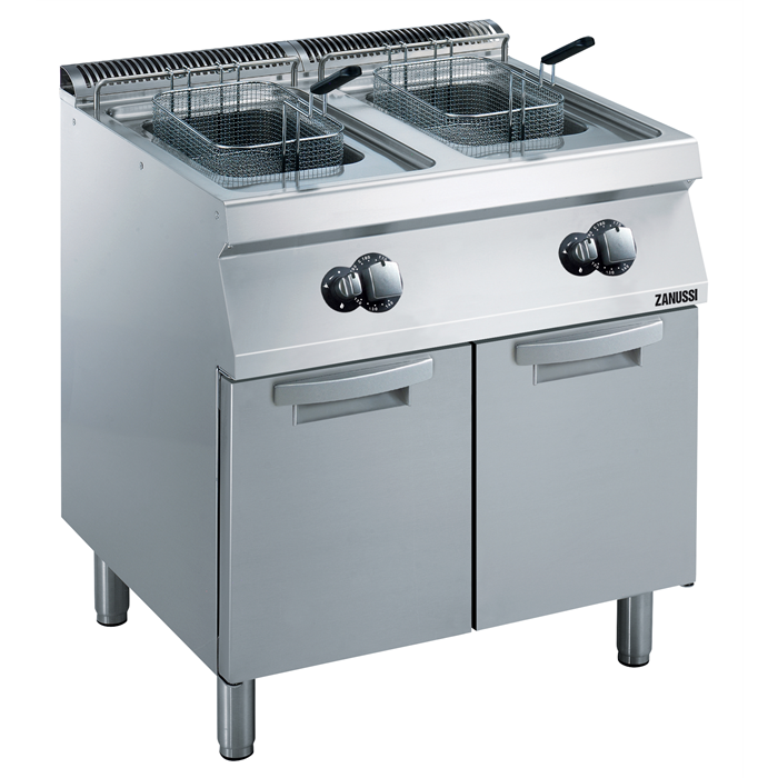 Gamma cottura modulare<br>EVO700 Friggitrice monoblocco a gas 15+15 litri - 2 vasche