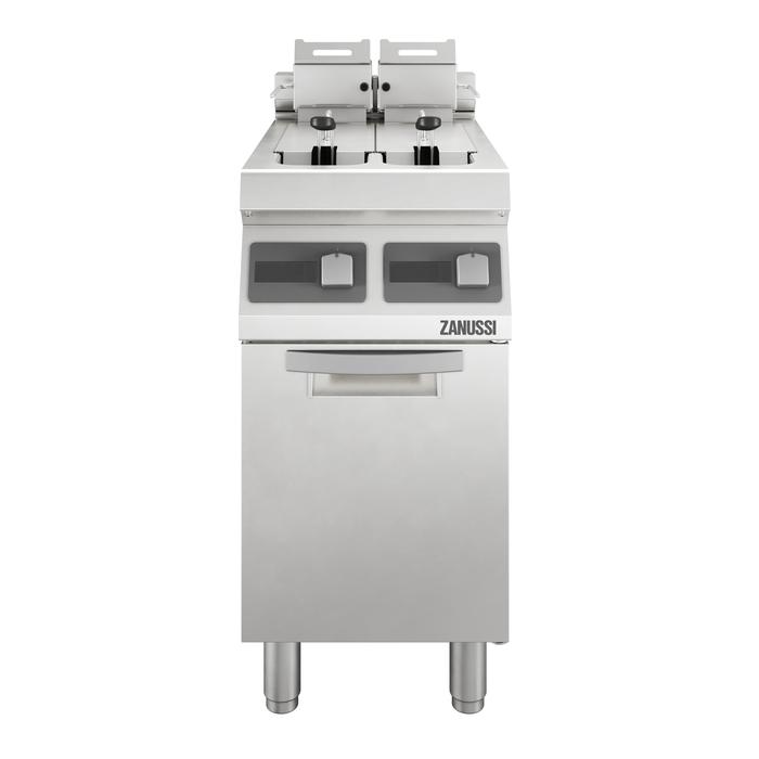 Gamma cottura modulare<br>Friggitrice EvoPro OptiOil, elettrica, da 2X5 litri, 2 vasche (resistenze interne) e 2 cestelli