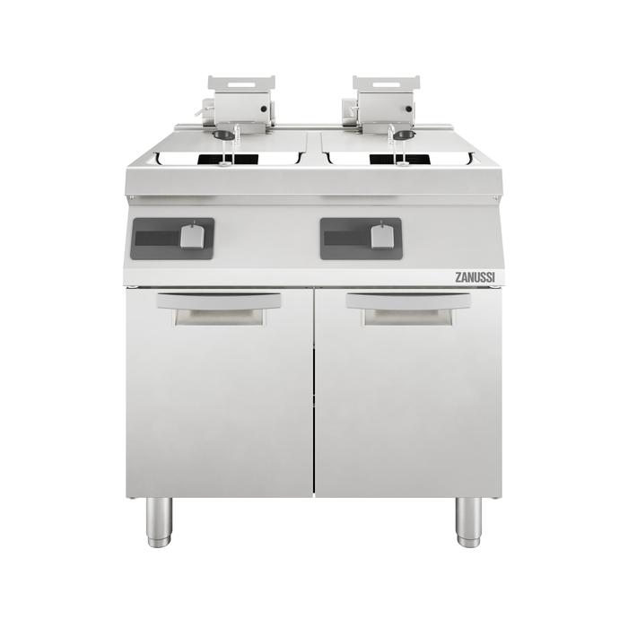 Gamma cottura modulare<br>Friggitrice EvoPro OptiOil elettricada, da 2X10 litri, 2 vasche (resistenze interne) e 2 cestelli