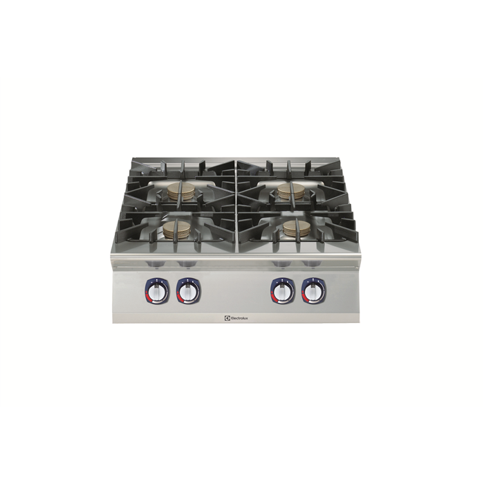 Gamma cottura modulare<br>900XP Cucina a gas top 4 fuochi - 10 kW