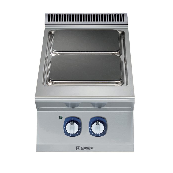 Gamma cottura modulare<br>900XP Cucina elettrica top 2 piastre quadre