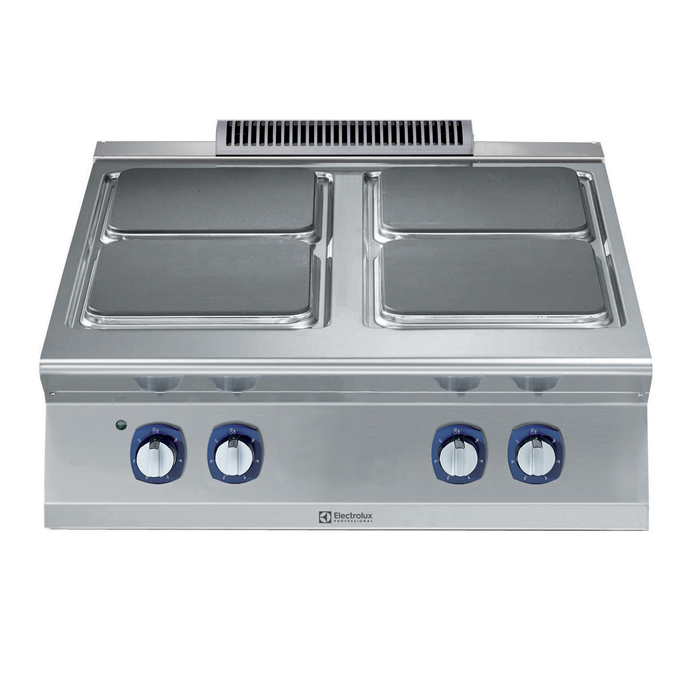 Gamma cottura modulare<br>900XP Cucina elettrica top 4 piastre quadre