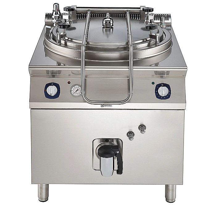 Gamma cottura modulare<br>900XP Pentola a gas 150 litri riscaldamento indiretto pressostatata - autoclave