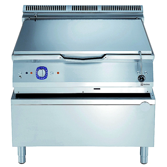 Gamma cottura modulare<br>900XP Brasiera a gas 100 litri, automatica fondo in Duomat