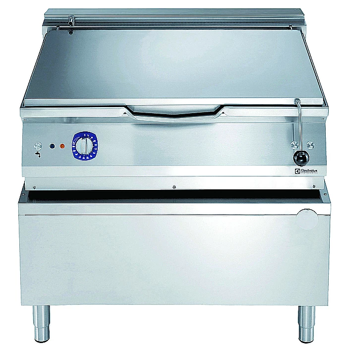 Gamma cottura modulare<br>900XP Brasiera elettrica 100 litri ribaltabile, fondo in Duomat