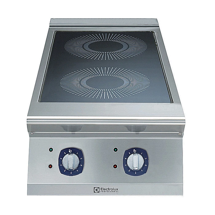 Gamma cottura modulare<br>Piano a induzione top 2 zone (5 kw cad.)
