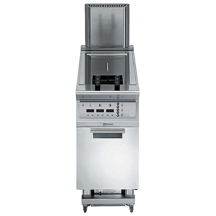 Gamma cottura modulare<br>900XP Friggitrice HP a gas, 23 lt, 1 vasca, controllo elettronico, sistema filtraggio avanzato