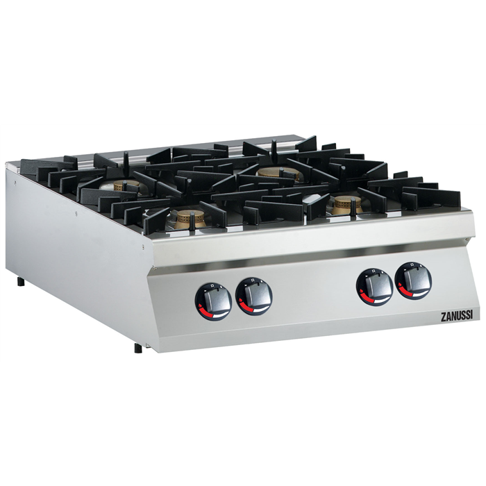 Modular Cooking Range Line<br>EVO900 4-Burner Gas Boiling Top