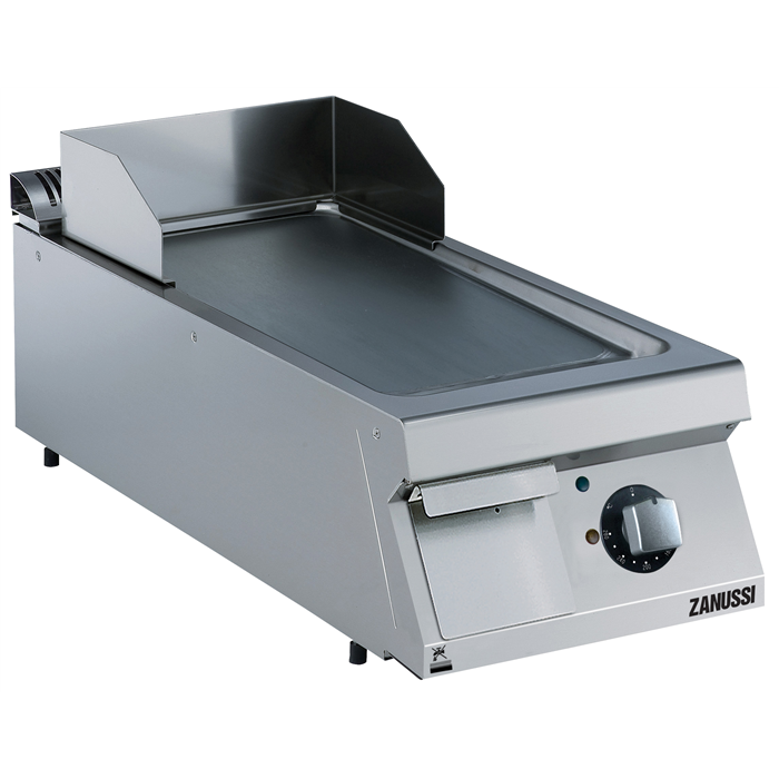 Modular Cooking Range Line<br>EVO900 400mm Electric Fry Top, Smooth Brushed Chrome Horizontal Plate