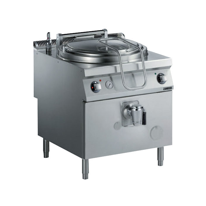 Modular Cooking Range Line<br>EVO900 Gas Cylindrical Boiling Pan 100lt indirect heat, automatic refill