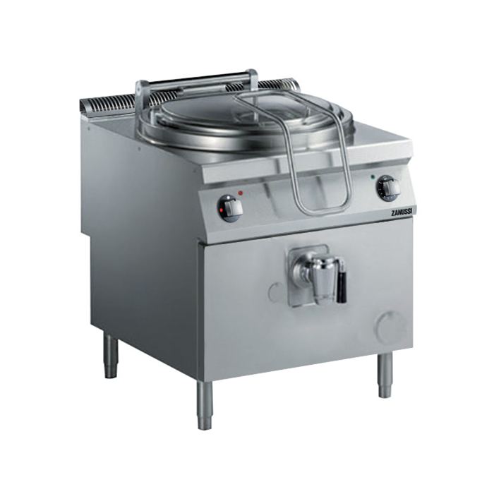 Modular Cooking Range Line<br>EVO900 Gas Cylindrical Boiling Pan 100lt direct heat