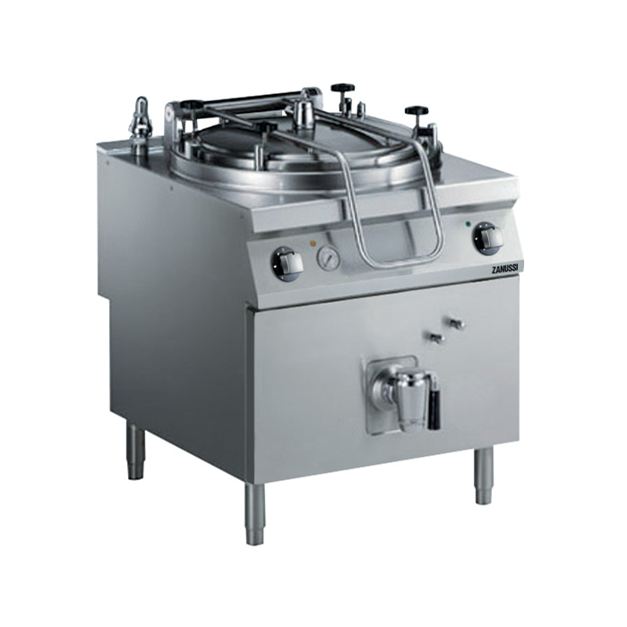 Modular Cooking Range Line<br>EVO900 Electric Cylindrical Boiling Pan 150lt - autoclave