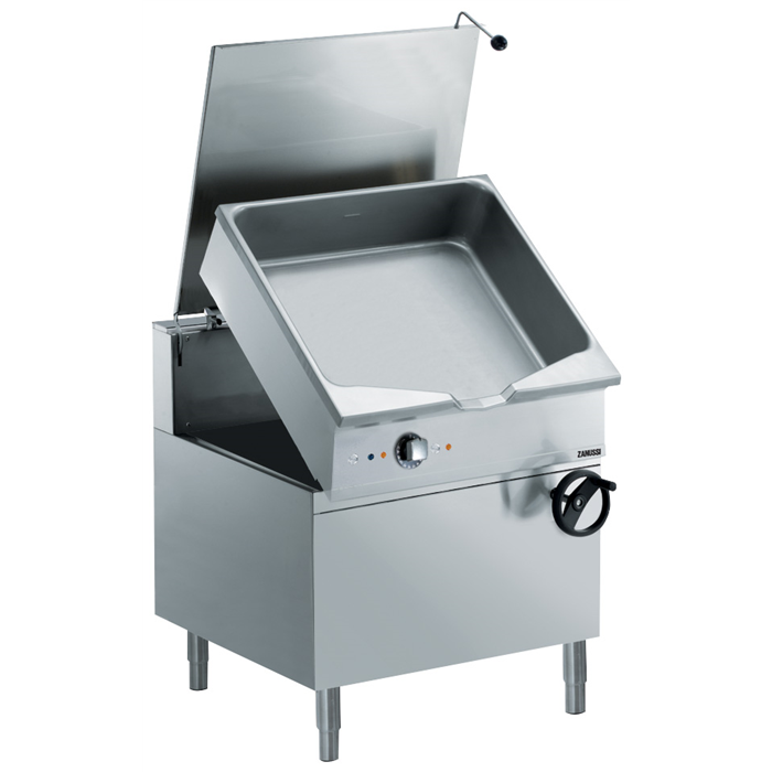 Gamma cottura modulare<br>EVO900 Brasiera a gas ribaltabile 80 litri fondo in Duomat