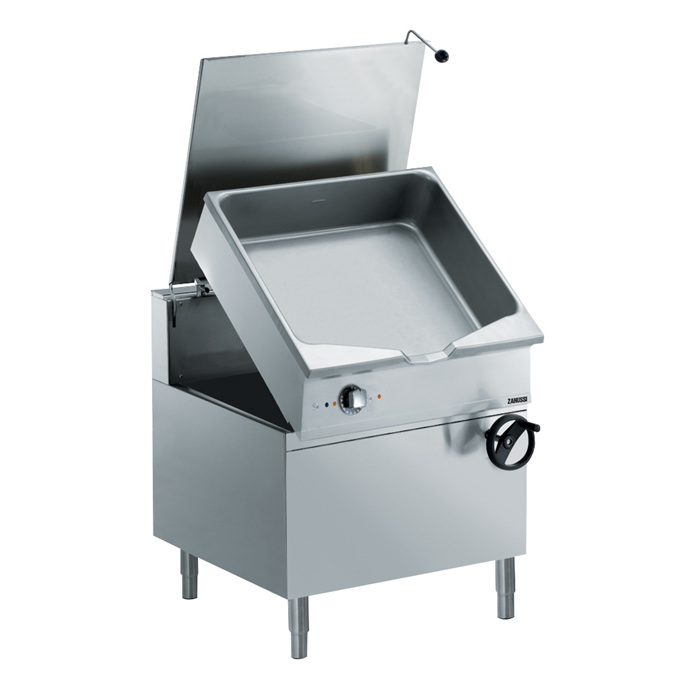 Gamma cottura modulare<br>EVO900 Brasiera a gas 100 litri fondo in Duomat
