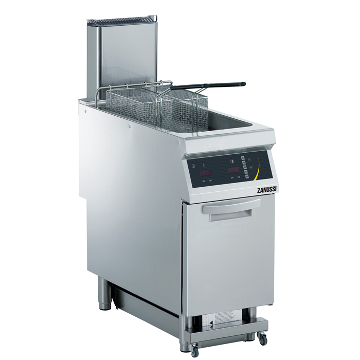 Gamma cottura modulare<br>EVO900 Friggitrice HP a gas, 23 litri, con 1 vasca, controllo elettronico, filtraggio avanzato