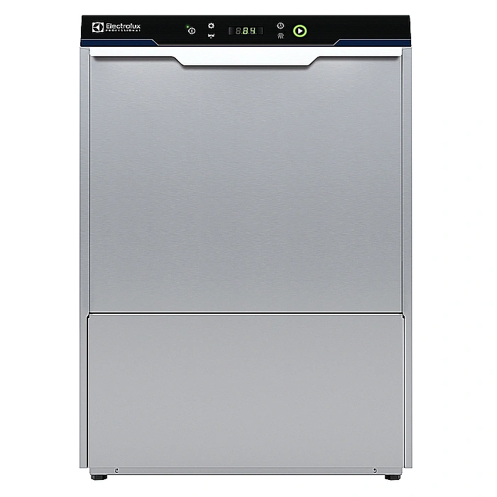 Lavaggio Stoviglie<br>Lavastoviglie sottotavolo per teglie 600x400mm, parete doppia, 540 piatti/ora, trifase