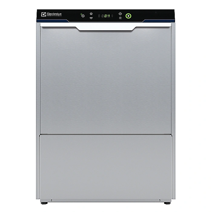 Lavaggio Stoviglie<br>Lavastoviglie sottotavolo per teglie 600x400mm, parete doppia, addolcitore, 540 piatti/ora,trifase