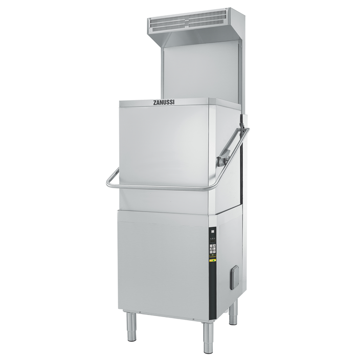 Warewashing<br>Hood Type Dishwasher, Manual with ESD, Automatic Deliming Device & Advanced Filtering System