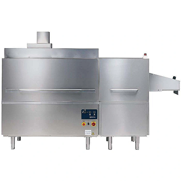 Lavaggio Stoviglie<br>Lavavassoi elettrica con unità condensante, zona di asciugatura - da sx a dx, 1200 c/h