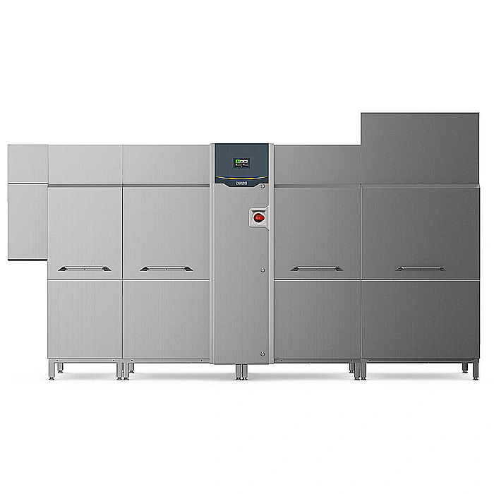 Lavaggio Stoviglie<br>Lavastoviglie cesto trascinato ACTIVE da 200 cesti/ora, elettrica