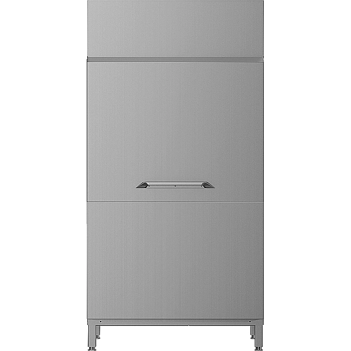 Lavaggio Stoviglie<br>Modulo grande di prelavaggio per lavastoviglie cesto trascinato green&clean Dual