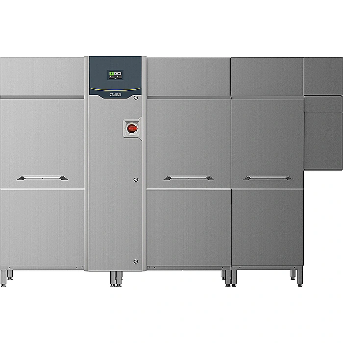 Lavaggio Stoviglie<br>Lavastoviglie cesto trascinato ACTIVE da 200 cesti/ora, elettrica