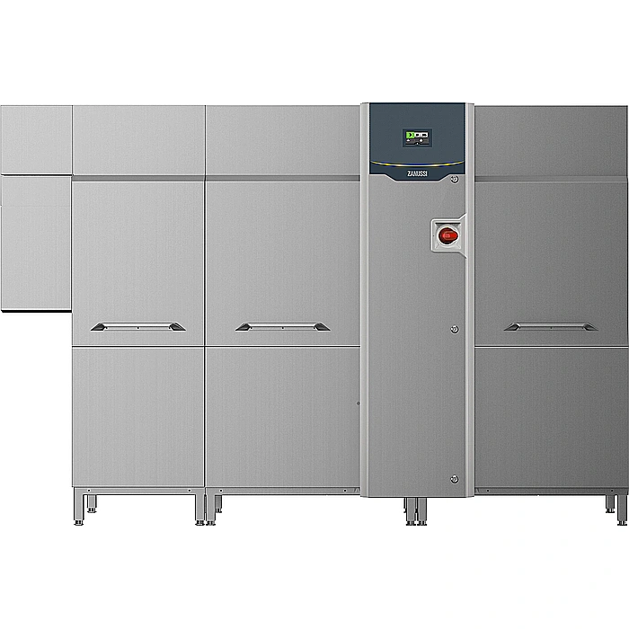 Lavaggio Stoviglie<br>Lavastoviglie cesto trascinato ACTIVE da 200 cesti/ora, elettrica