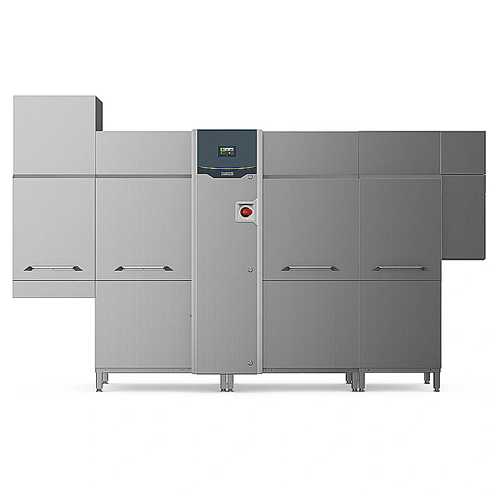 Lavaggio Stoviglie<br>Lavastoviglie cesto trascinato ACTIVE da 200 cesti/ora, elettrica