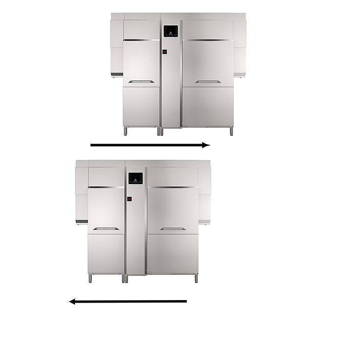Lavaggio Stoviglie<br>Lavastoviglie a cestello, a doppio risciacquo, green&clean, con dispositivo di risparmio energetico, 200 cestelli/ora, elettrica, 50 Hz