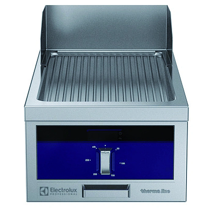 Gamma cottura modulare<br>thermaline 80 - Fry Top elettrico mezzo modulo, 1 lato operatore