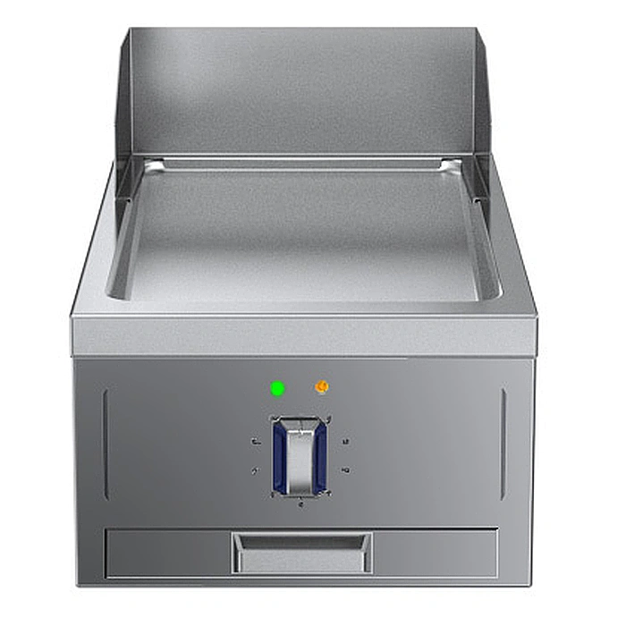 Gamma cottura modulare<br>thermaline 85 - Fry top elettrico mezzo modulo, 1 lato operatore, alzatina