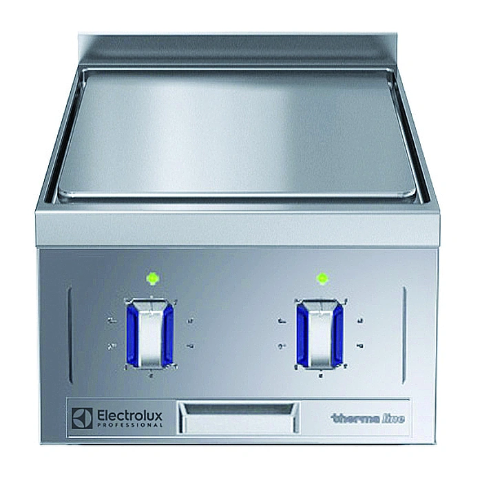 Gamma cottura modulare<br>thermaline 85 - Piastra di cottura Free-cooking Top elettrica 500 mm, 1 lato operatore, alzatina