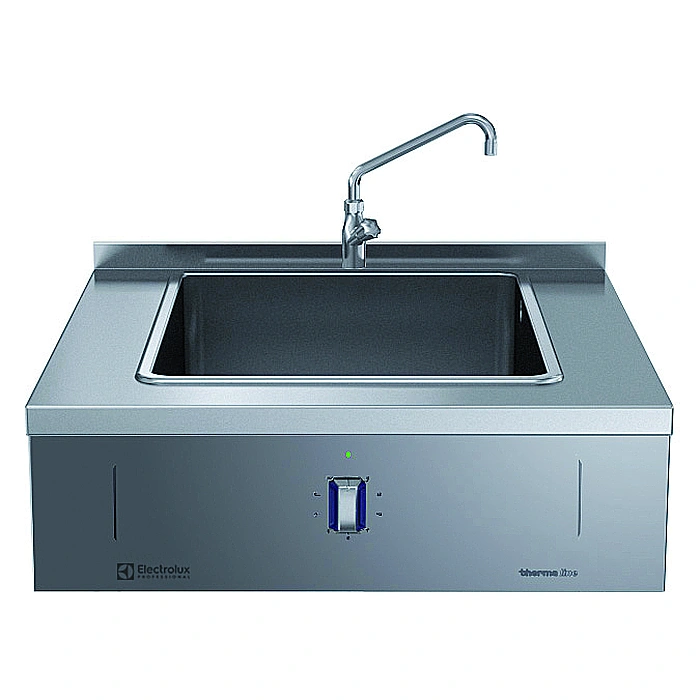 Gamma cottura modulare<br>thermaline 85 - Bagnomaria elettrico top, GN 2/1, 1 lato operatore, alzatina