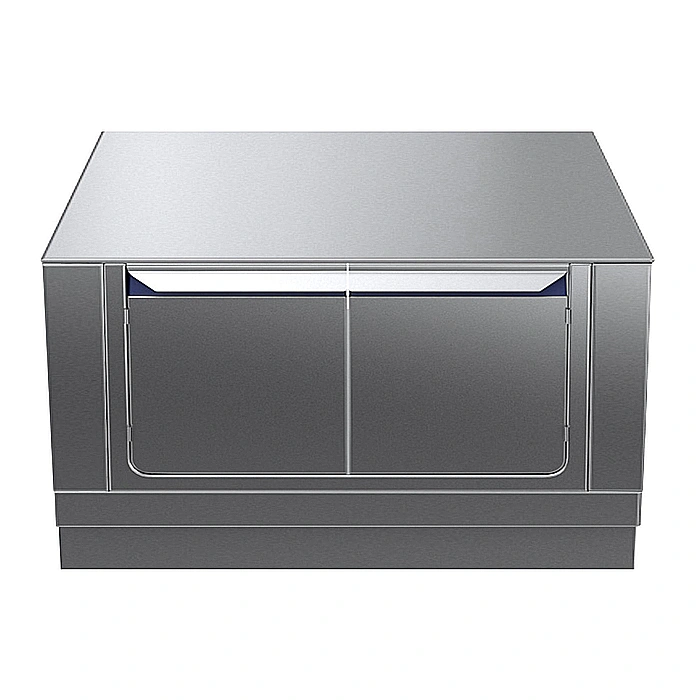 Gamma cottura modulare<br>thermaline 85 - Base armadiata 1000 mm, 2 porte, GN, 1 lato operatore (H2)