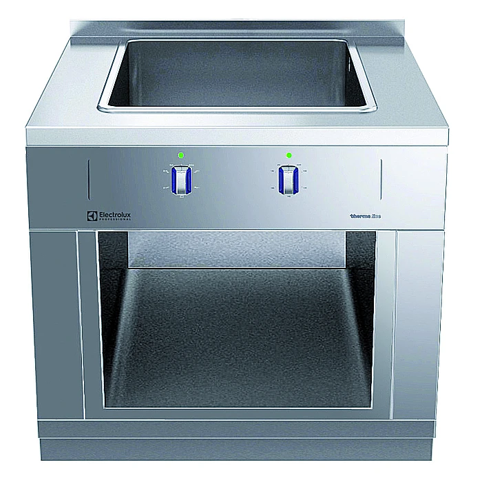 Gamma cottura modulare<br>thermaline 85 - Brasiera elettrica multifunzione, GN 2/1, 1 lato operatore, alzatina