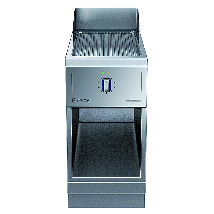 Gamma cottura modulare<br>thermaline 85 - Fry top elettrico mezzo modulo, 1 lato operatore, alzatina