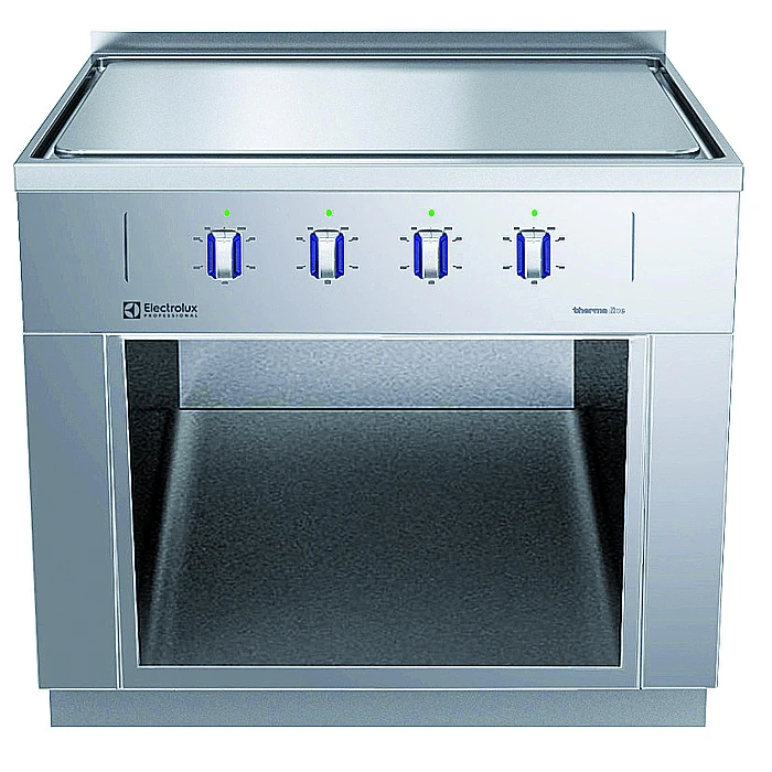 Gamma cottura modulare<br>thermaline 85 - Piastra di cottura Free-cooking Top elettrica 800 mm, 1 lato op. alzatina H 700