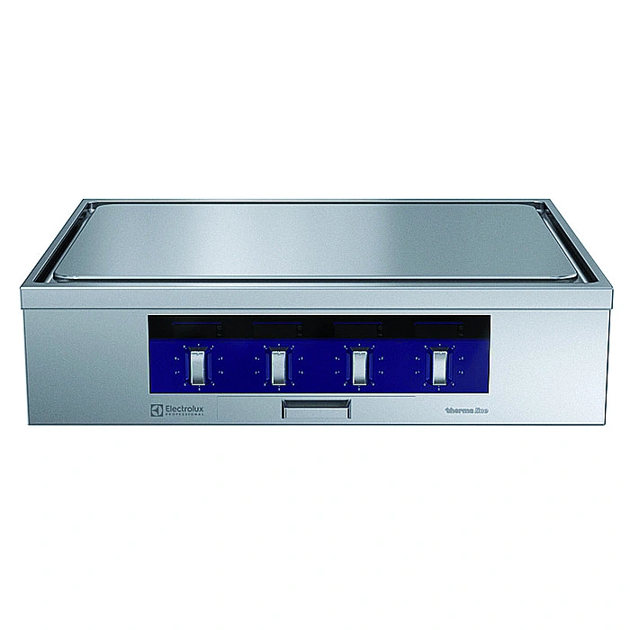 Gamma cottura modulare<br>thermaline 90 – Tuttapiastra elettrico 4 zone, 1 lato operatore