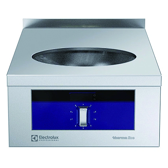 Gamma cottura modulare<br>thermaline 90 - Wok a induzione 1 zona 1 lato operatore con alzatina