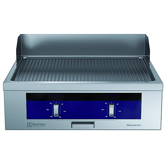 Gamma cottura modulare<br>thermaline 90 – Fry Top elettrico un modulo, alzatina, 1 lato operatore