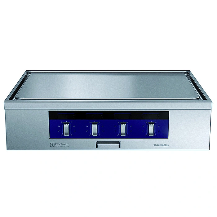 Gamma cottura modulare<br>thermaline 90 - Piastra elettrica Free-cooking (cottura diretta/indiretta) 1 lato operatore