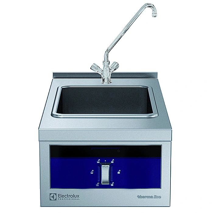 Gamma cottura modulare<br>thermaline 90 - Bagnomaria elettrico top GN 1/1, alzatina  1 lato operatore