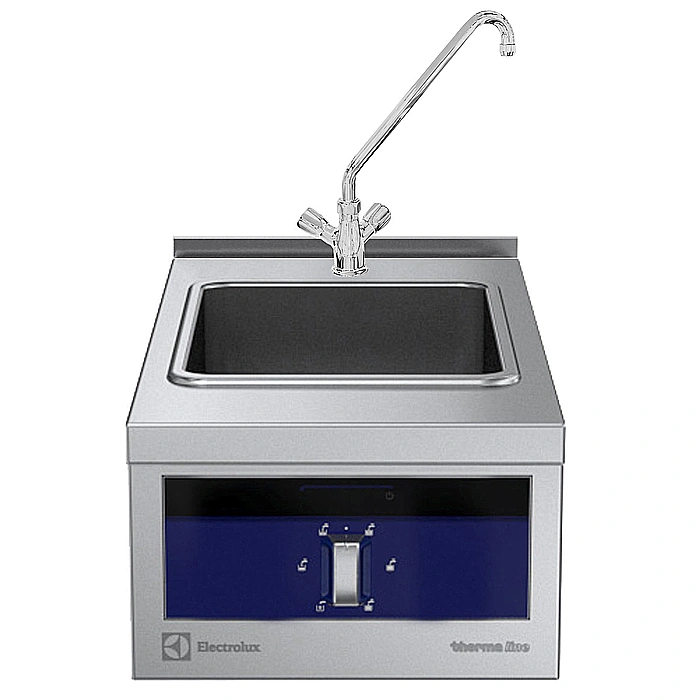 Gamma cottura modulare<br>thermaline 90 - Bagnomaria elettrico top GN 1/1, alzatina  1 lato operatore