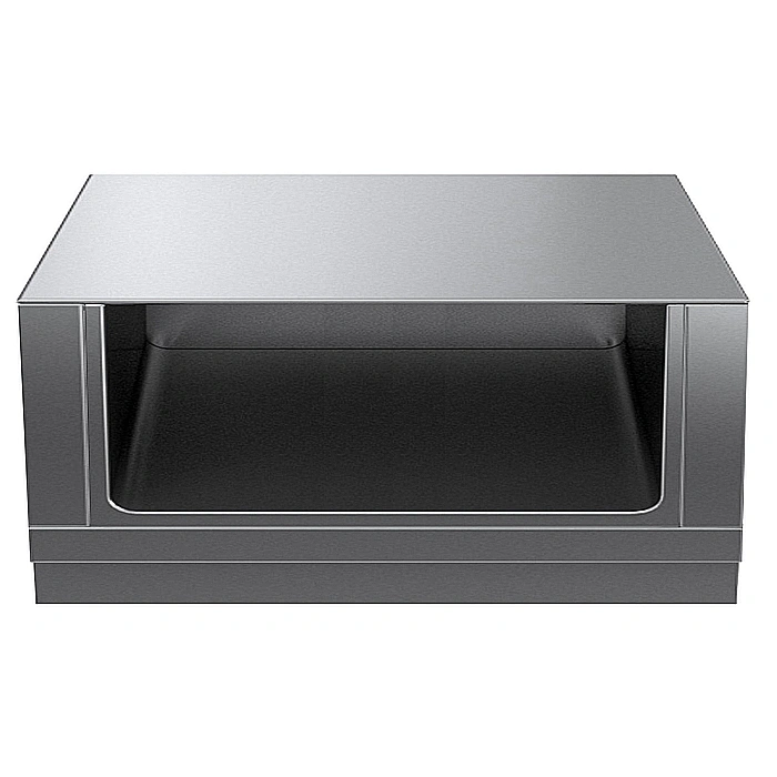 Gamma cottura modulare<br>thermaline 90 - Vano aperto, H2, 1 lato operatore L= 1200mm H 450