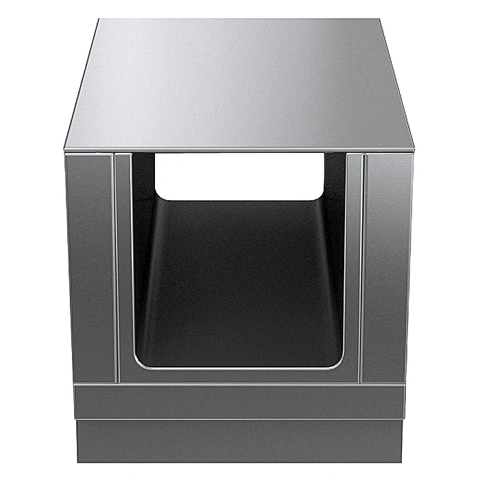 Gamma cottura modulare<br>thermaline 90 - Vano aperto passante, GN, H2, 2 lati operatore L= 600mm H 550