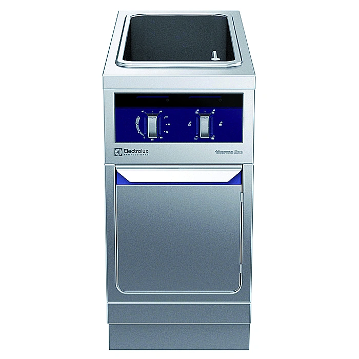 Gamma cottura modulare<br>thermaline 90 – Cuocipasta elettrico, 1 vasca da 40 lt, 1 lato operatore, profilo igienico